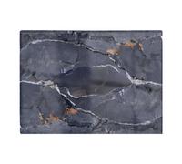 Polished Slate Grey Quartz Effect Chopping Board Warren Reed - Designer Orange One Size