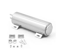 Polished Stainless Steel Radiator Overflow Tank Bottle Catch Can 3" X 9",3" X 10" Car Modification Radiator Cooling Accessories Engine Coolant Expansion Tank(3inch with 9inch)