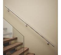 Polished Stair Hand Rail Kit 2.4M
