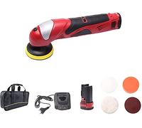 Polisher 12V Lithium Battery Chargable Polish Machine Car Polisher Adjustable Speed Waxing Machine Polisher Pads (Color : Kit2) (Color : Kit4) (Kit2)