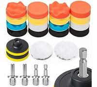 Polisher 80mm 24 points with hexagonal shaft Electric drill for electric polisher Polishing pad for impact driver Car wash set Car polisher Car wash