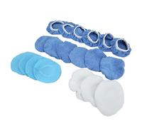 Polisher Cover, Polishing Pad, Polisher, Buff, Polisher Cover, Wool Pad, Polishing Wax Bonnet Set, 6 Inch, Microfiber, Easy to Install, For Car Washing, Car Polishing, Scratch