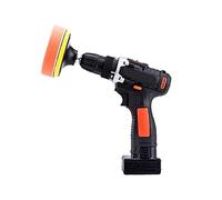 Polisher Kit Polisher Double Bearing Design Infinitely Variable Speed Power Buffer Polisher with Handle Buffer Polisher for Car Polishing and Waxing