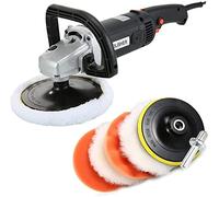 Polisher Rotary Car Buffer Polisher Waxer Car Buffer Kit 8 Speed Detachable Handle Perfect for Boat Car Polishing and Waxing