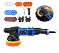 Polishers and Buffers, 920W Dual Action Polisher Kit - Electric Car Polisher Machine with 6 Variable Speed Control, Corded Buffing Machine for Cars, Vans, Caravans, 13PCS Sponge And Wool Pads Included