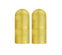 Polishing & Buffing Kit for Angle Grinder, 30x51mm Quartz Countertop Grinding Head with 45# and 100# Mesh, Coarse + Fine Sand Abrasive for Marble Stone for Surface, Yellow (2 Pack)