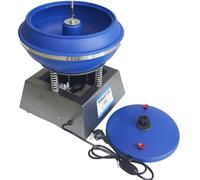 Polishing Buffing Machine 220V 120W Jewelry Buffing Machine Electric 6.2L Vibratory Tumbler Polishing Machine for Polishing Jewelry, Metal Parts, Gems Jade Crafts, Auto Parts