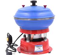 Polishing Buffing Machine 6.2L 220V 90W Jewelry Buffing Machine Vibration Polishing Machine Electric Tumbler Bowl Machine for Metal Parts, Gems Jade Crafts, Auto Parts, Low Noise