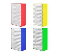 Polishing Buffing Pad Kit for Stone Concrete Ceramic - Multi Grit Hand Grinding Sponge for Glass for tile Edges 4-6pcs(4pcs)