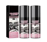 Polishing Cleaner Car Interior, 2025 New Upgraded Vehicle Interior Detailer Spray, Multi-Purpose Interior Polish for Plastic, Leather, Fabric, and Metal (2PCS)
