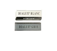POLISHING COMPOUND DIALUX JEWELERS ROUGE WHITE & GRAY CUT & POLISH METAL FINISH (E 7) by DIALUX