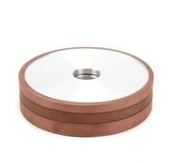 Polishing Grinding Wheel,1pcs 100mm Diamond - Resin Bonded Abrasive Disc for Tungsten Steel and Carbide Grit 150# 20mm Hole(6mm)