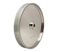 Polishing Grinding Wheel,8-Inch CBN for Woodturning Tools - 80-1000 Grit, 1" Wide, 5/8" Arbor for Precision Sharpening(180Grit)