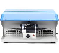 Polishing Machine, Desktop Vacuum Polisher with Light Tube, Double Heads Design, Two-in-one Vacuum Cleaner and Polisher,for Gold and Silver Jewelry