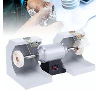 Polishing Machine, Dual Head Bench Buffer, 550W High Power, 3000 RPM Speed, Ideal for Jewelry, Woodworking, and Dentistry