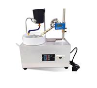 Polishing Machine, Jewelry Polisher Gemstone Faceting Machine 180W Jade Adjustable Rotation Speed ,for Polishing Gold Silver(Digital Display)
