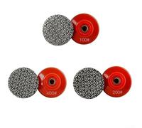 Polishing Pad,3PCS Diamond Electroplated Polishing Discs 50mm Replacement Accessories For Tile, Concrete, Glass