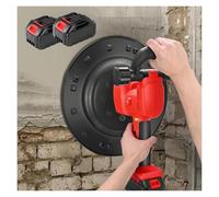 Polishing Sander, Concrete Cement Mortar Wall Surface Polisher, 48v 1680w Polishing Machine with Brushless Lithium Battery,1X2500MAH(2X2500MAH)