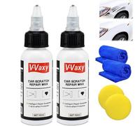 Polishing Scratch Wax, Ultimate Paint Restorer, V-Vaxy Car Scratch Repair Wax, V-Vaxy Coating, V-Vaxy Paint Restorer, Car Scratch Remover Repair Kit & Polishing Wax Paint Restorer for Car (2)
