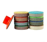 Polishing Sponge Pad 2 Inch for Wet Buffing Marble Quartz Engineered Stone Granite with Progressive Grits from 150 to 10000 for Detailed Finishing (6000 Grit)