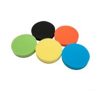 Polishing Sponge Pads 5Pcs 5 Inch Buffing Kit for Car Glass Metal Furniture Industrial Products Stainless Steel Polisher Tool Set Multi Color 125mm(150mm)