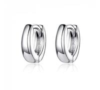 Polishing Tiny Circle Hoop Earrings for Women and Men Style Fine Jewelry