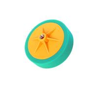 Polishing Wheel Disc Effective, Portable Wheel Shaped Design Buffer | Scrubbing Pads for Portable Car Finish Waxing Automotive Detailing Buffer Burn Green