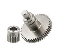 POLISI3D High Precision Nickel Plated Hardened Steel Extruder Gear Set, Mini Motor Pinion Extruder Spur Compatible with Prusa Mini 3D Printer