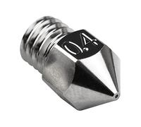 POLISI3D High Temperature 500℃ Non-Stick Sharp MK8 Plated Copper Nozzle 0.4mm Durable Compatible with Ender 3 V2 Pro / 5 Pro CR10 S4 S5 Anet A8 ET4 Voxelab Aquila 3D Printer (0.4mm)