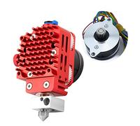 POLISI3D Upgrade Light Universal DDB Dual Gear Extruder Bowden or Direct Drive Plated Copper Printhead Compatible with Ender 3 V2 / Pro / 5 Pro, CR10/ Cr-10S S4 S5 3D Printer TPU, 0.4mm