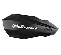 POLISPORT 8308500006 - Hand Protectors Bullit 1 MX-Style Attachment Point Made of Plastic Including Mounting Kit Compatible with Motorcycles KTM, GAS GAS, Husqvarna, Sherco in Black