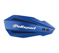 POLISPORT 8308500020 - Hand Protectors Bulit 1 MX-Style Plastic Attachment Point Including Mounting Kit Compatible with Yamaha Motorcycles in Blue