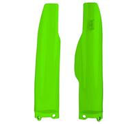 POLISPORT 8398000008 Fork Protectors Set Polypropylene Shock Proof Equipment Free Compatible with Kawasaki Motorcycles in Green