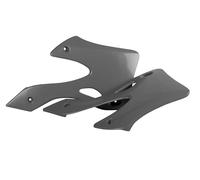 POLISPORT 8419200011 Radiator Covers Pair Strong and Durable Compatible with Motorcycles Kawasaki in Grey