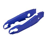 POLISPORT 8456800002 - Easy to install solid and durable polyamide swingarm protector compatible with Yamaha motorcycles in blue