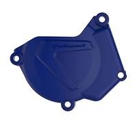 POLISPORT 8464500003 Ignition Cover Protector Made of Impact and Abrasion-Resistant Polyamide Compatible with Yamaha Motorcycles in Blue