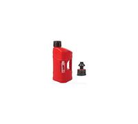 Polisport ProOctane Utility 10L & 100ml Fuel Jug Clear Red