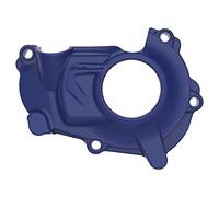 POLISPORT 8465300003 Ignition Cover Protector Made of Impact and Abrasion-Resistant Polyamide Compatible with Yamaha Motorcycles in Blue