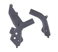POLISPORT 8472900004 Underrun Protection Set Made of Durable, Impact-Resistant Plastic Compatible with Motorcycles KTM in Nardo Grey