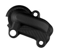POLISPORT 8485100001 Water Pump Protection Hard Shell with Very Durable and Impact-Resistant Compatible with Motorcycles HUSQVARNA, KTM, Gas Gas in Black