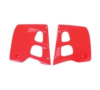 POLISPORT 8494600002 - Radiator covers strong and durable compatible with motorcycles HONDA in color Red