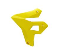 POLISPORT 8505200001 - Radiator Caps Compatible with Suzuki DR-Z400 20'-25' - OEM Design with Perfect Fit, Durable Material, Easy Installation and Glossy Finish, Yellow