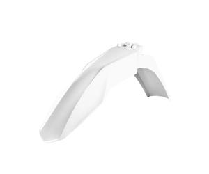 POLISPORT 8557100004 Original Replica Front Fender Made of Durable and Durable Glossy Plastic Compatible with Motorcycles Gas Gas in White