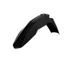 POLISPORT 8557100005 Original Replica Front Fender Made of Durable and Durable Glossy Plastic Compatible with Motorcycles Gas Gas in Black