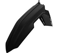 POLISPORT 8576800002 OEM Replica Front Fender Made of Durable and Strong Glossy Plastic Compatible with Suzuki Motorcycles in Black