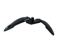 Polisport 8621200026 - Cross Country Evo Aerodynamic Front MTB Fender for 26"-29" Wheels, Quick-Release System, Black