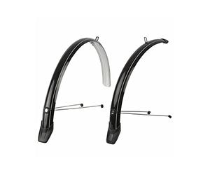 Polisport 8628000001 Bicycle Mudguard Set Towny 28” 46 mm Black