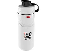 Polisport 8645500004 T500 - Thermal Cycling Bottle 500ml White/Red for Bicycle