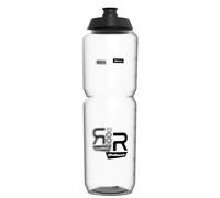 Polisport 8649100007 - R Bicycle R1000, Large 1000 ml BPA-Free Squeezable Water Container, Lightweight with Soft-Touch Tip for Cycling and Other Sports, Clear