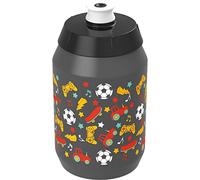 Polisport 8649300002 MOVE KIDS - Kids Cycling Bottle 450ml Grey with Screw Cap